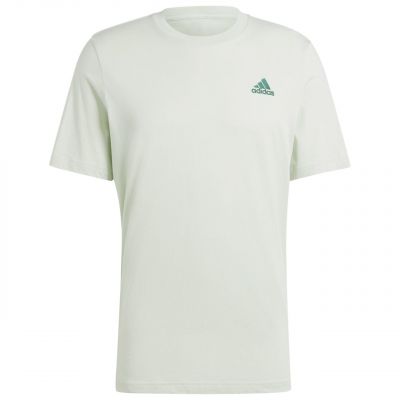 adidas Essentials Single Jersey T-Shirt mit kleinem, gesticktem Logo, M IX0119