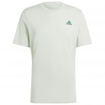 adidas Essentials Single Jersey T-Shirt mit kleinem, gesticktem Logo, M IX0119