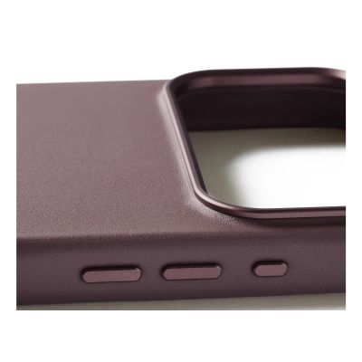 7. Mujjo Lederhülle - Lederhülle für iPhone 17 Pro Max, kompatibel mit MagSafe (bronzerot)