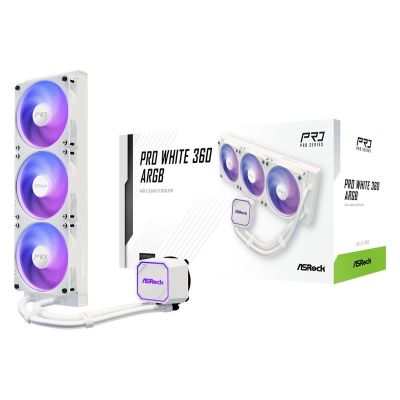 28. ASRock Pro White 360 ARGB-Kühler
