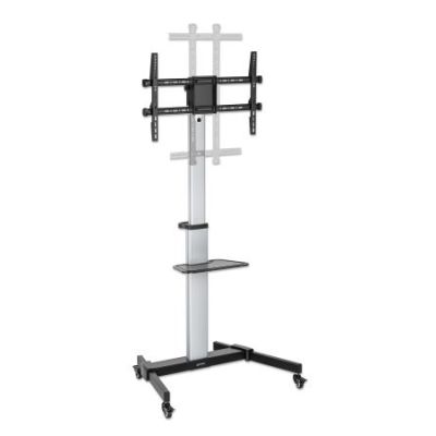 4. Manhattan 462327 TV-Wandhalterung 2,18 m (86") Schwarz, Silber