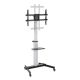 4. Manhattan 462327 TV-Wandhalterung 2,18 m (86") Schwarz, Silber