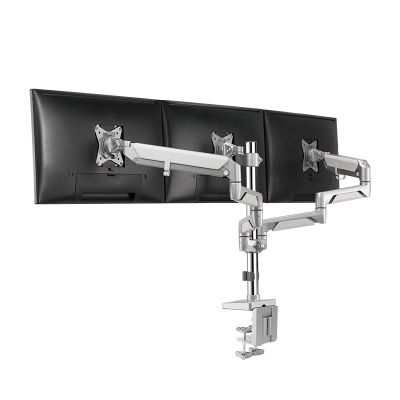 2. LogiLink BP0090 Tischhalterung 17''-32'' 21KG 3 Monitore Silber