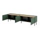 2. 4D-TV-Schrank ONDA 200x40xH54,35 grün (stehend oder hängend)