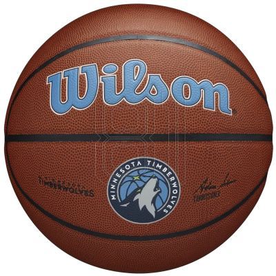 4. Wilson NBA Team Minnesota Timberwolves Ball WTB3100XBMIN