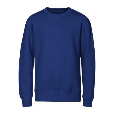 2. Kinder-Sweatshirt mit Rundhalsausschnitt (kornblumenblau)