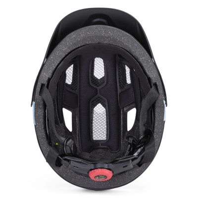 4. Wozinsky Kinder-Mountainbikehelm mit abnehmbarem Visier, Größe XS – Schwarz