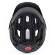 4. Wozinsky Kinder-Mountainbikehelm mit abnehmbarem Visier, Größe XS – Schwarz