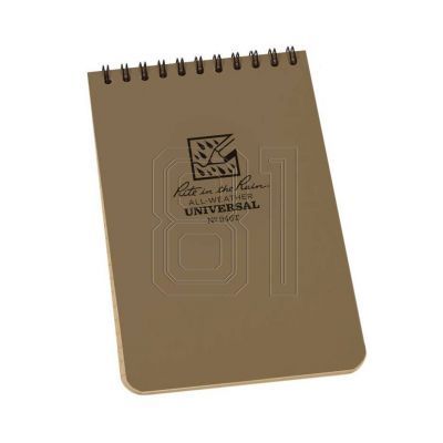 Rite in the Rain wasserdichtes Notizbuch – 4x6 – 946T Tan/12424