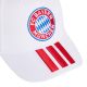 3. FC Bayern München weiße und rote Baseballkappe KT3398