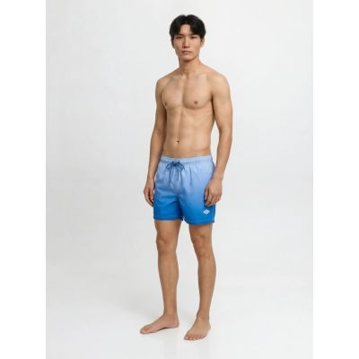 3. Jack&Jones Herren-Badeshorts JPSTMAUI HORIZON DIP DYE 12291438 Himmelblau