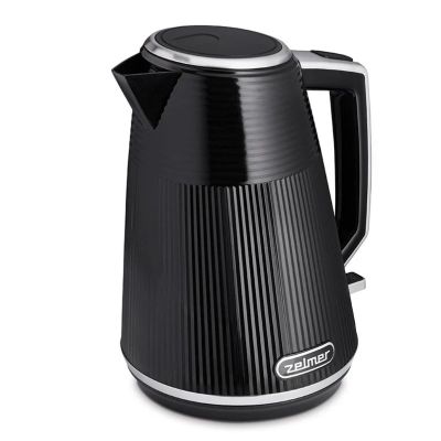 4. Wasserkocher 1,7 l 2200 W ZCK7656 Zelmer Line schwarz