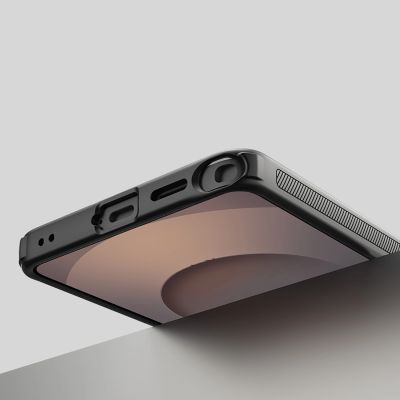 12. Nillkin Super Frosted Shield Pro Magnetische Hülle, kompatibel mit MagSafe für Samsung Galaxy S26 – Transparent Schwarz