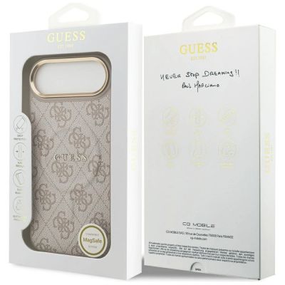 8. Guess 4G PU Classic Logo MagSafe Hülle für iPhone 17 Air - Pink