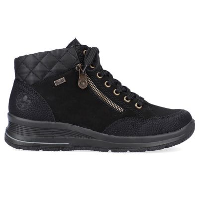 50. Rieker W RKR567 Wasserdichte, isolierte Lederstiefeletten