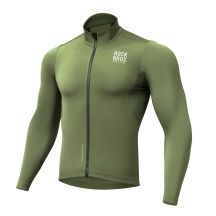 Rockbrs TLWT001 ROAD TO SKY Rad-Sweatshirt, winddicht, isoliert, Größe S – Grün