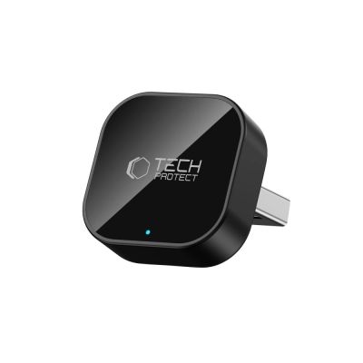 2. Tech-Protect Ultraboost CA01 USB Bluetooth 5.4 Apple CarPlay / Android Auto Adapter - Schwarz