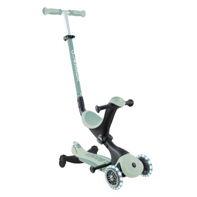 4. Dreirädriger Roller mit Mitfahrsitz GO•UP DELUXE LIGHTS ECOLOGIC 360 (697-505)
