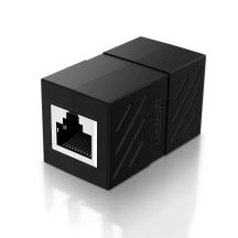 Ugreen Network Connector Ethernet RJ45 10 Gbit/s Netzwerkkabelverbinder Schwarz (NW114 20390)