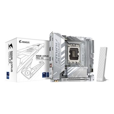 6. Gigabyte B860I AORUS Pro ICE Motherboard (B860, S1851, mITX, DDR5)