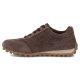 3. Damen-Lederschuhe, Wildleder-Sneaker, braun, Filippo DP7961