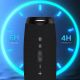 13. Dudao Y21Pro Kabelloser Lautsprecher mit RGB-Hintergrundbeleuchtung, Bluetooth 5.3 – Schwarz