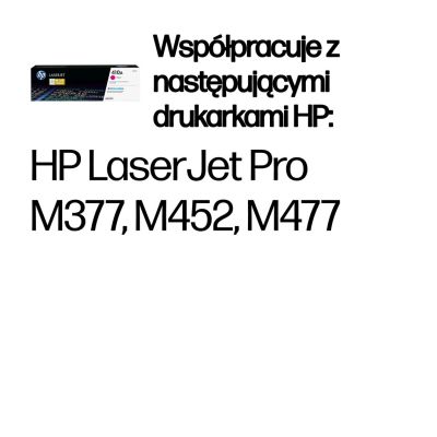 17. Original HP 410A Magenta LaserJet Tonerkartusche