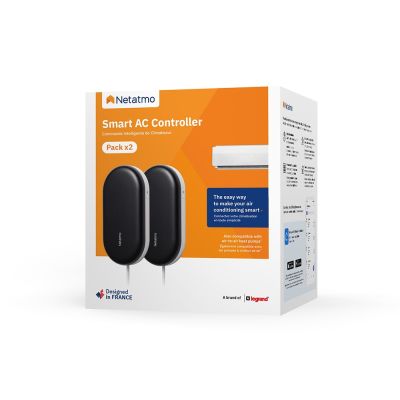 6. Set mit 2 Netatmo 2 NAC Klimaanlagenreglern