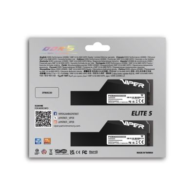 7. Patriot Viper Elite 5 Ultra DDR5 2x48GB 6000MHz CL28 Schwarz