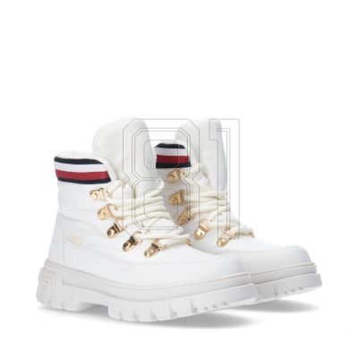 6. Tommy Hilfiger Schnürstiefelette Elfenbein W T3A5-33062-1047101-101