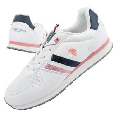 22. US Polo ASSN Schuhe W NOBIK003A-WHI