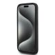 5. Karl Lagerfeld Diagonal Quilted Script Hülle für iPhone 15 Pro – Schwarz