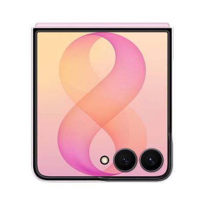 5. EF-CF776CTE Samsung Klarsichthülle mit Magnetverschluss für Galaxy Z Flip 8 Transparent