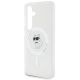 6. Karl Lagerfeld IML Choupette MagSafe Hülle für Samsung Galaxy S24 – transparent