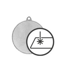 Allgemeine Stahlmedaille mit Gravur auf Laminat