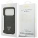 8. Guess 4G nauble Card Triangle Hülle für iPhone 17 Pro - Schwarz