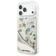 2. Karl Lagerfeld Liquid Glitter Strand- und Sandhülle für iPhone 17 Pro Max / 18 Pro Max – Beige