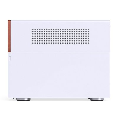 15. Jonsbo N4 WHITE Micro Tower Computer Security & Holders White