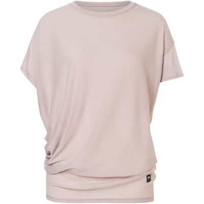 Damen-Kurzarmshirt SUPER.NATURAL W YOGA LOOSE TEE in Pink