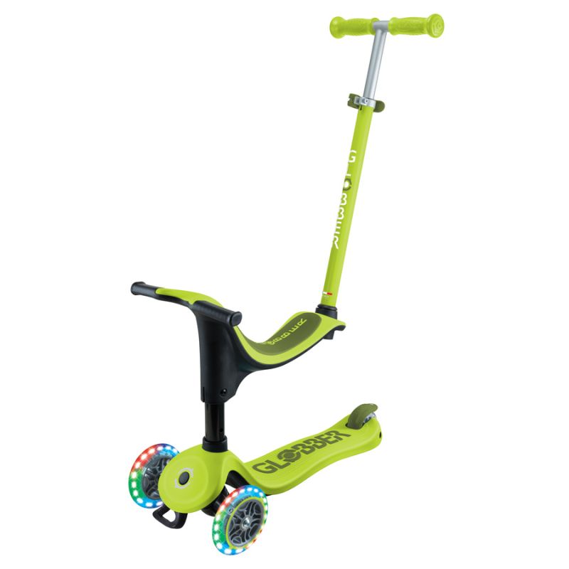 6. Dreirädriger Roller mit Mitfahrsitz GO•UP SPORTY LIGHTS (452-606-4 S)