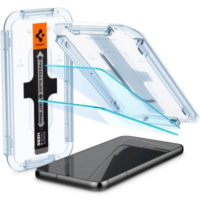 2. Spigen Glas.tR EZ Fit gehärtetes Glas für Samsung Galaxy S23+ - 2 Stk.