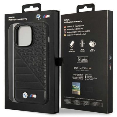 8. BMW Bi Pattern Case für iPhone 14 Pro 6,1" - Schwarz