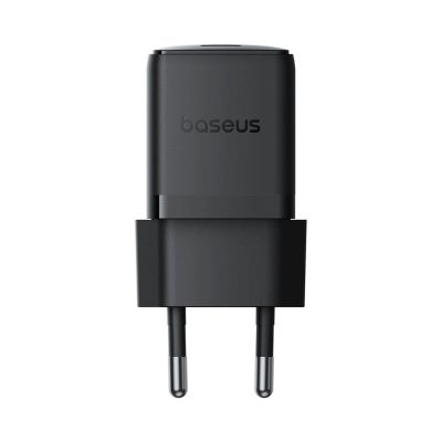 4. Baseus Palm 30W Wandladegerät mit 60W USB-C Kabel (1 m) – Schwarz