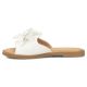 3. Damen-Flip-Flops mit weißem Blumenmuster, Filippo DK7898