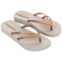 Ipanema Damen-Flip-Flops Bossa Soft, bequem, beige, modisch