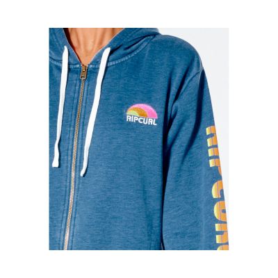8. RIP CURL Wave Shapers Zip Through Sweatshirt - Blau