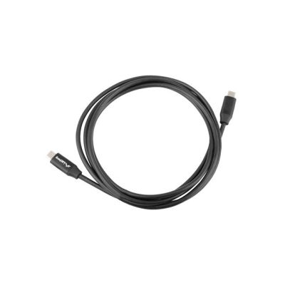 LANBERG USB-C-KABEL 2.0 M/M 1,8 M PREMIUM QC 4.0 POWER DELIVERY 60 W SCHWARZ CA-CMCM-40CU-0018-BK