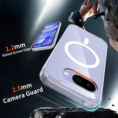 3. Tech-Protect FlexAir Hybrid MagSafe Hülle für Google Pixel 10A – Transparent