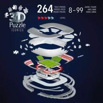 5. Ravensburger 12008033 Puzzle 3D-Puzzle 216 Teile Gebäude