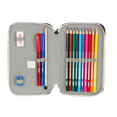 5. FC Barcelona Doppel-Federmäppchen, 29-teilig, 412625854